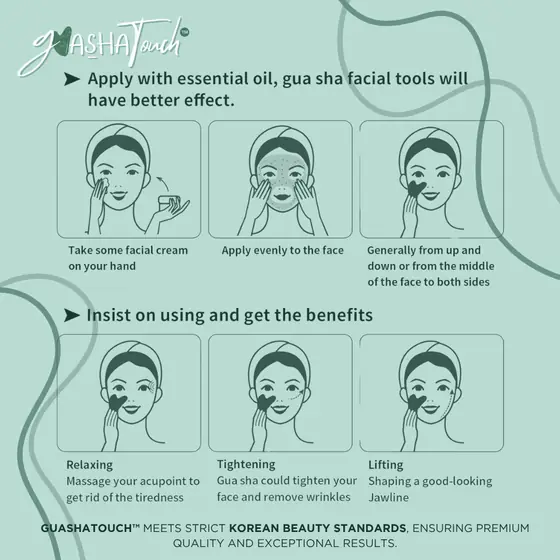 Step-by-step guide to using gua sha