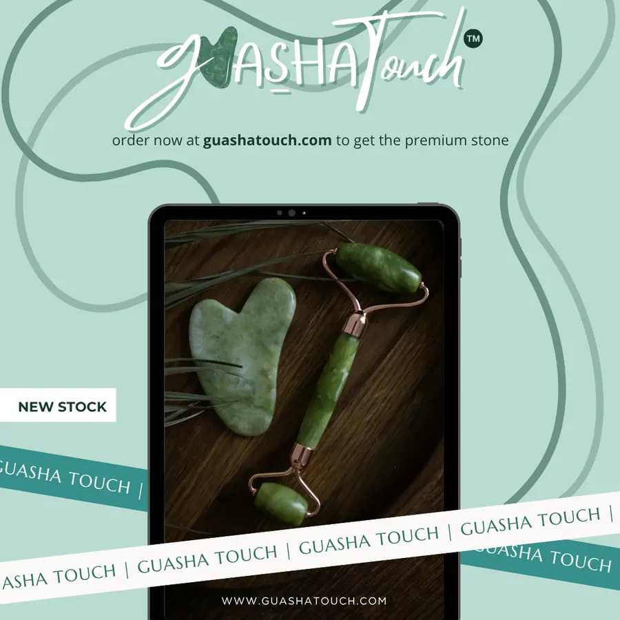 New stock post on a tablet mockup